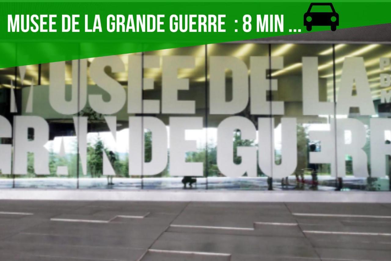 The Sunshine- Appart Cosy Proche Paris-Disney Avec Parking Prive Dans Residence Meaux Exteriör bild