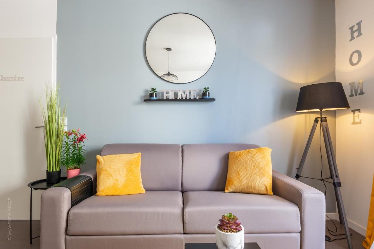 The Sunshine- Appart Cosy Proche Paris-Disney Avec Parking Prive Dans Residence Meaux Exteriör bild