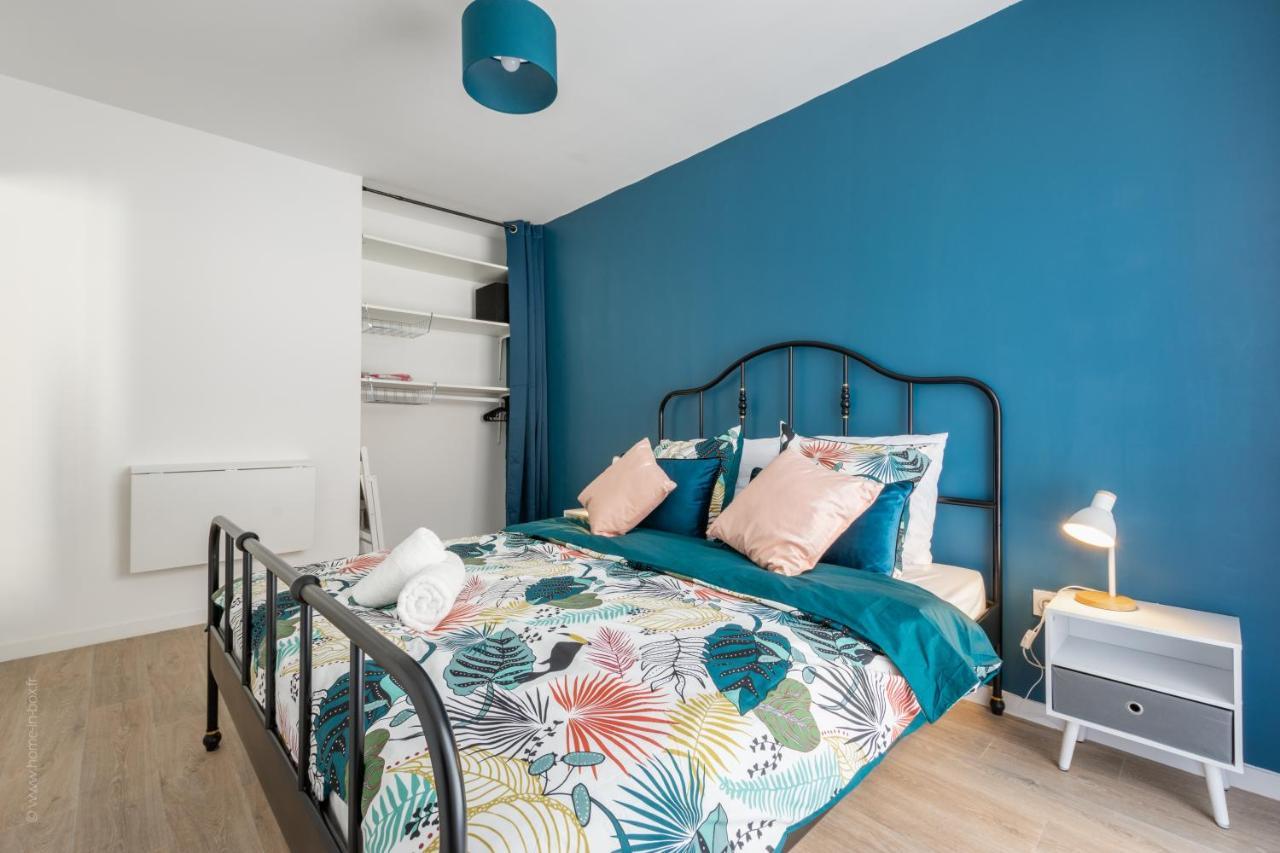 The Sunshine- Appart Cosy Proche Paris-Disney Avec Parking Prive Dans Residence Meaux Exteriör bild