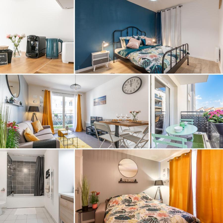 The Sunshine- Appart Cosy Proche Paris-Disney Avec Parking Prive Dans Residence Meaux Exteriör bild