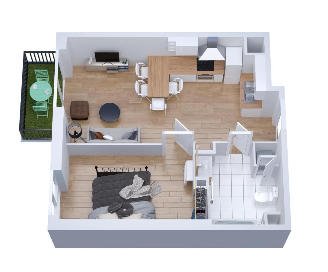 The Sunshine- Appart Cosy Proche Paris-Disney Avec Parking Prive Dans Residence Meaux Exteriör bild